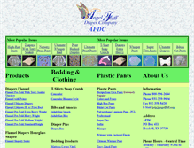 Tablet Screenshot of angelfluff.com